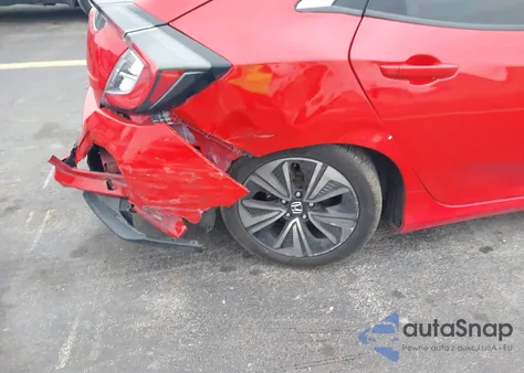 2018 Honda Civic Ex из США, поврежденный, VIN SHHFK7H51JU220584